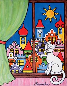 15 7x9cm  - Kočka na okně - zelený závěs.jpg